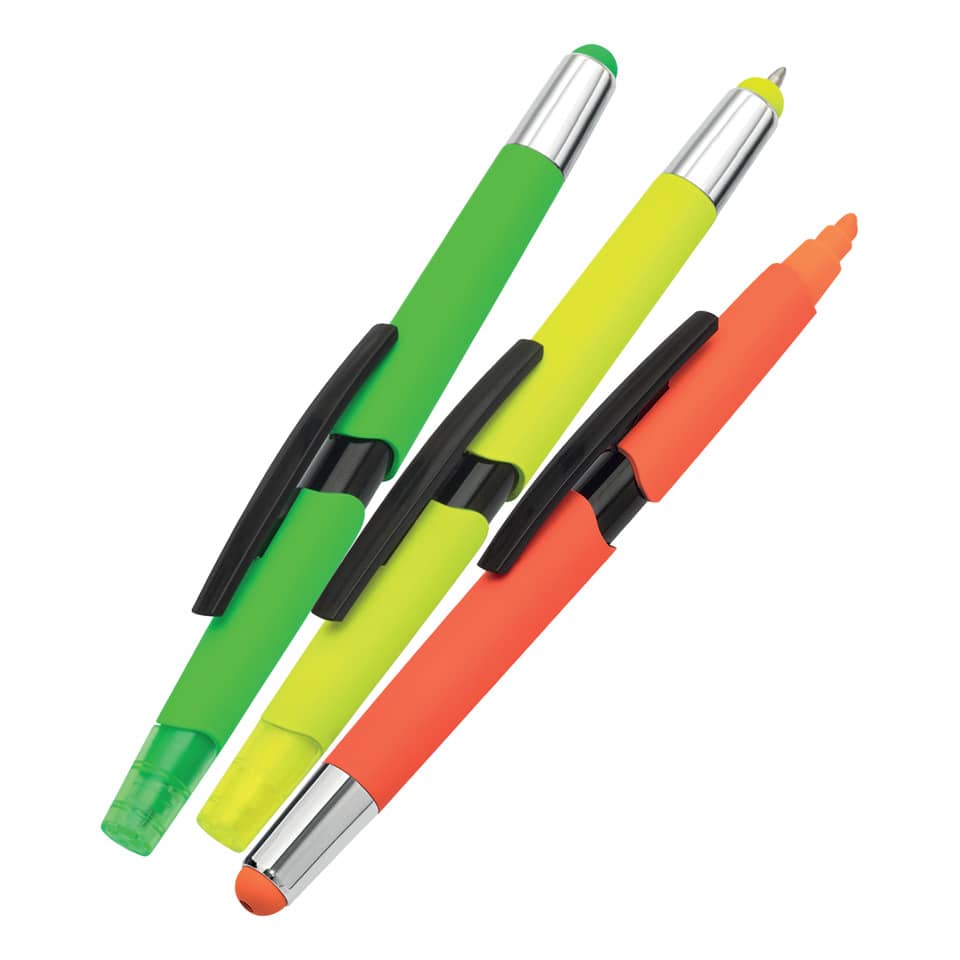 Kugelschreiber, neonfarben, Farbstift, bunte Stifte, Clip-Schreiber