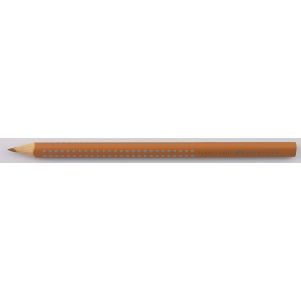 Bleistift, orange, Jumbo-Grip, Runder Kopf?, Radiales Muster