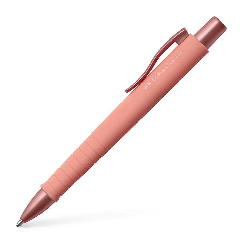 Rollerball, Kugelschreiber, Pink, Metallisch, Faber-Castell