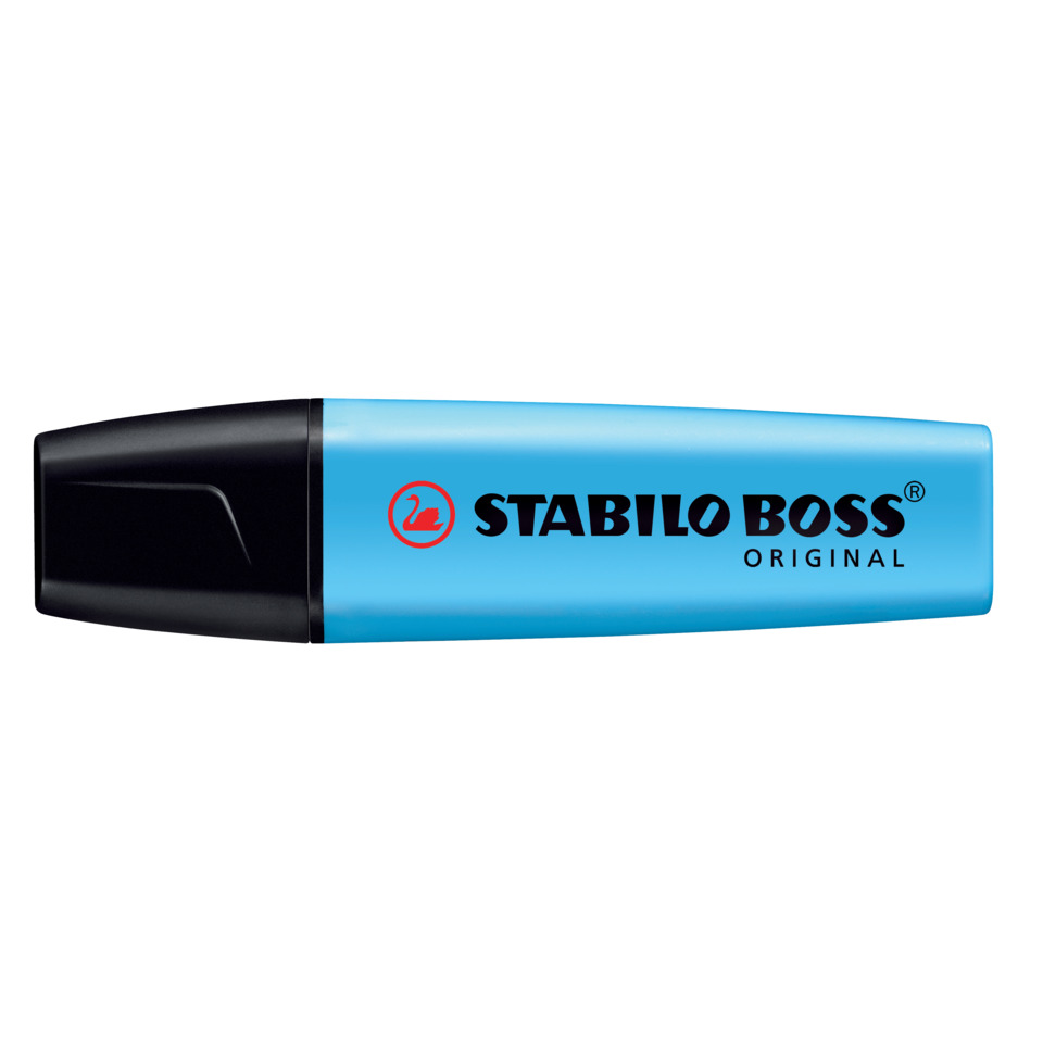 highlighter, Marker, blau, Korrektur, STABILO