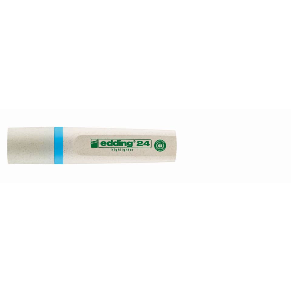 highlighter, Glanzstift, creme, grünes Logo, umweltfreundlich