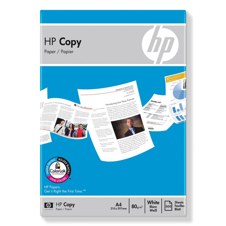 HP Copy, Papier, A4, 80 g/m², weiß