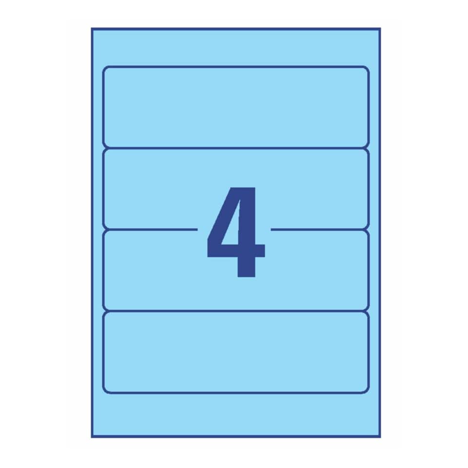 4-Farben, Indexkarte, Karte, Etikett, Kartenfach