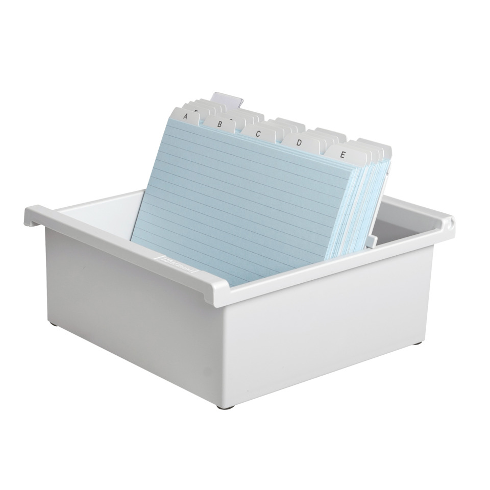 Ablagebox, Indexkarten, Kartenhalter, Sortierung, Dokumentenorganizer