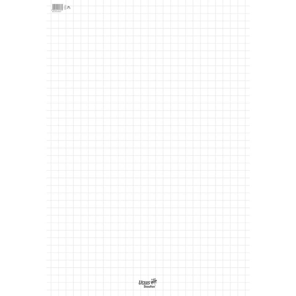 Flipchartblock, 68 x 99cm, 20 Blatt, kariert STAUFEN STYLE 036441 Seite, Text