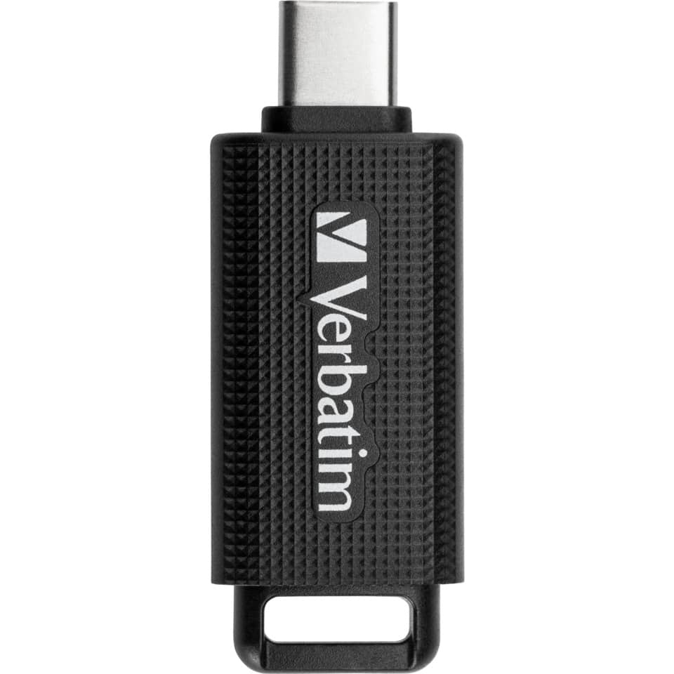 usb-c adapter, type-c, verbatim, schwarz, kompakt