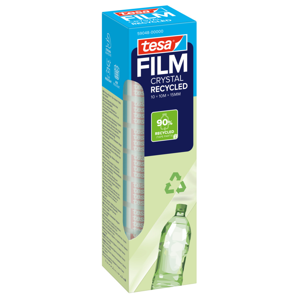Filmtape, Klebeband, Recycling, Crystal recycled, Tesa Film