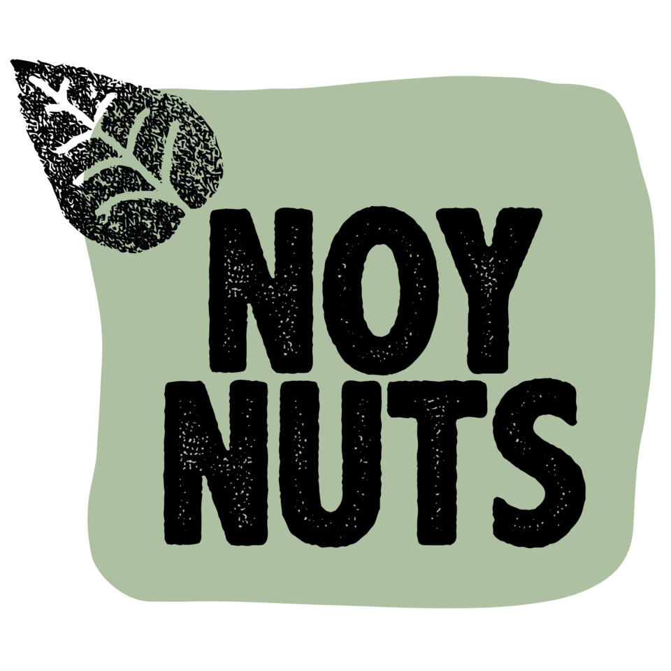 NoY-Nuts, NoNuts, Nussverpackung, Öko-Label, Blatt-Design