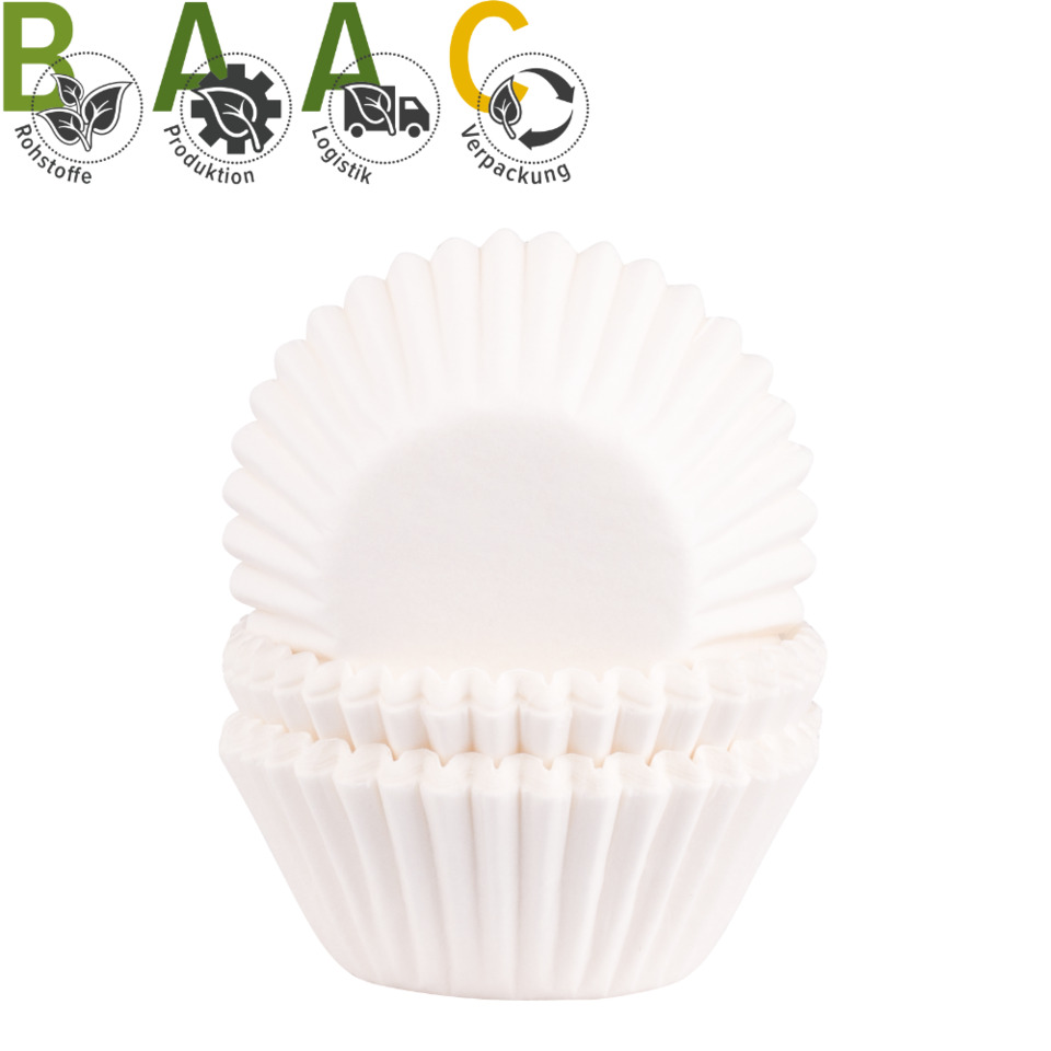 Papierbacken, Cupcake-Förmchen, Backformen, Mini-Backförmchen, Küchenzubehör