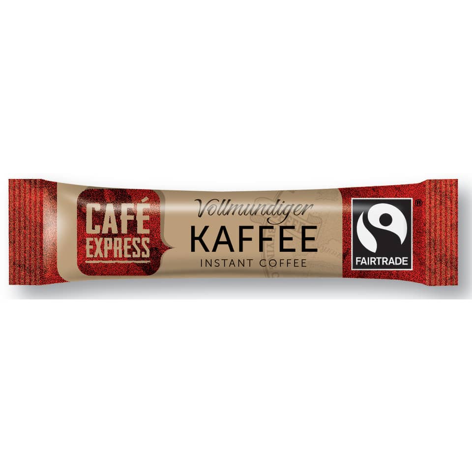Kaffee, Instantkaffee, Einzelpackung, Fairtrade, Beutel