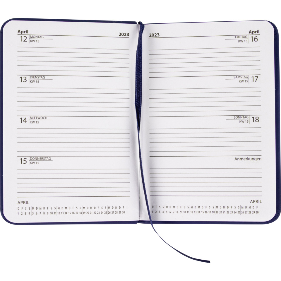 Terminkalender, Notizkalender, Kalenderblock, Kalenderblatt, Gehäuse