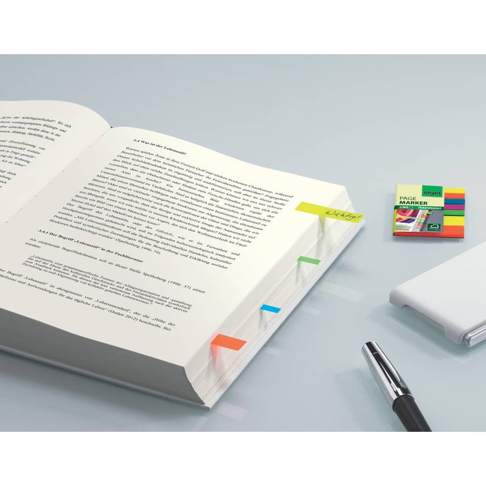 Notizbuch, Lernbuch, Papierblock, Buch mit Lesezeichen, Schreibwaren