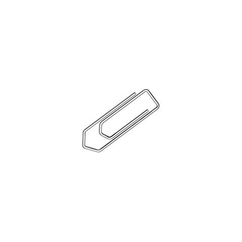 Büroklammer, 26mm, 1000 Stück, verzinkt Q-CONNECT KF27002