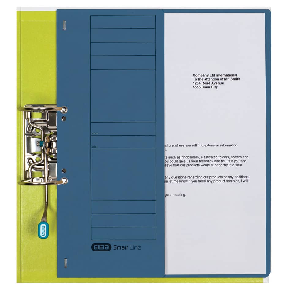 Ordner, A4-Ordner, Dossier, Klemmmappe, Metallring