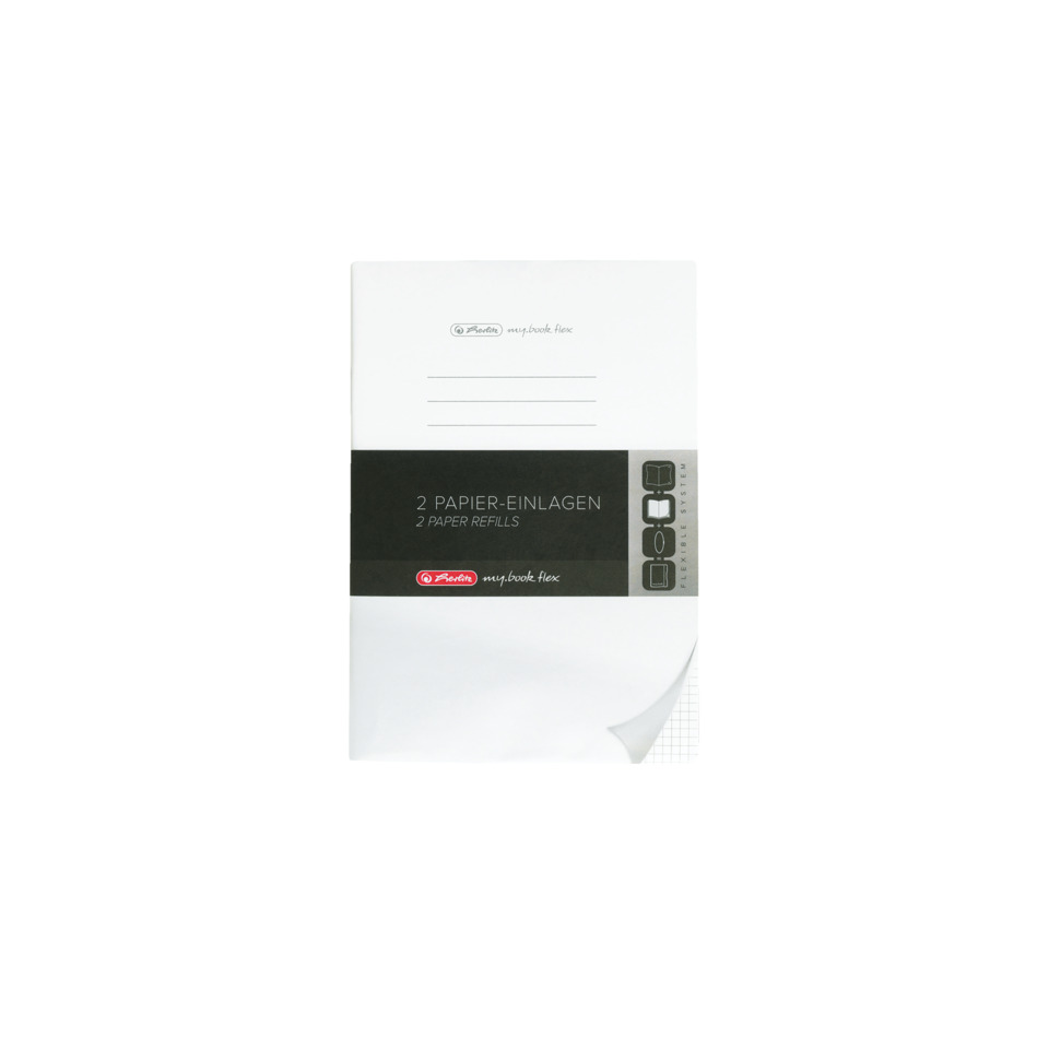 Papier Einlagen, 2 Stück, Refill, Notizpapier, A4?, papier, einlagen, 2 stück, refills, notizblock