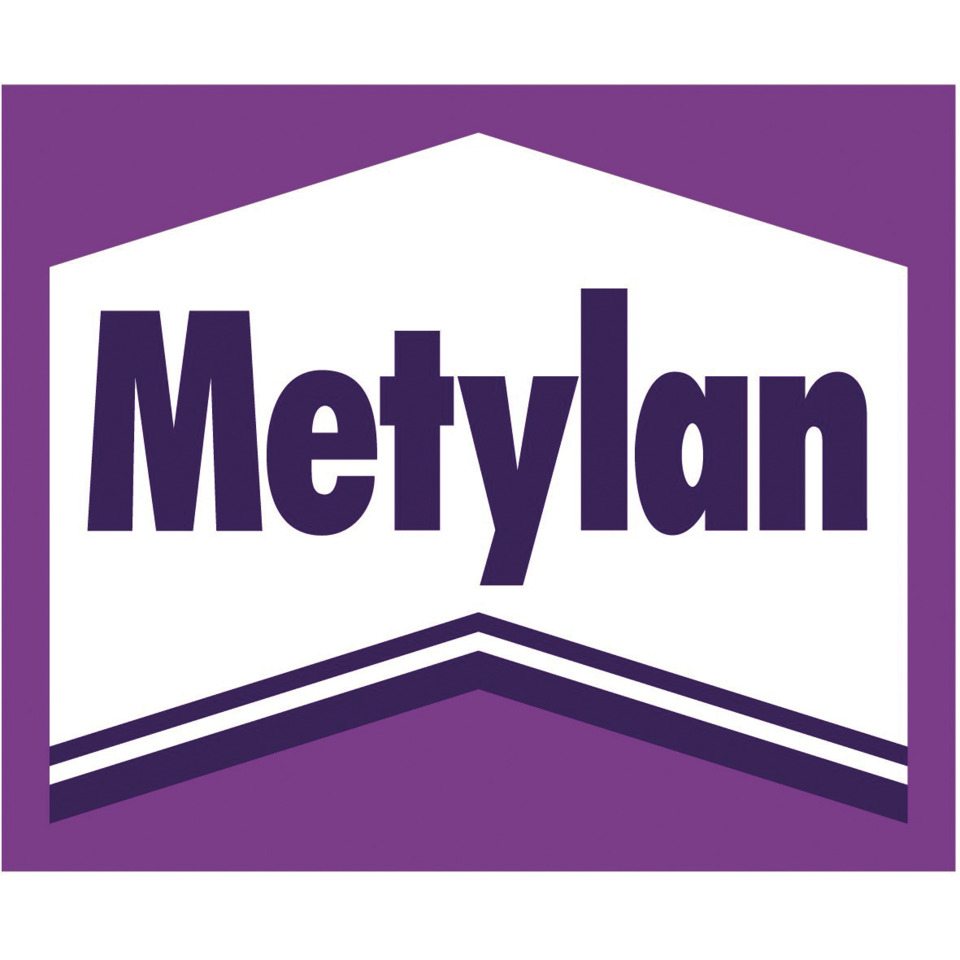 logo, metylan, lila, branding, hausform