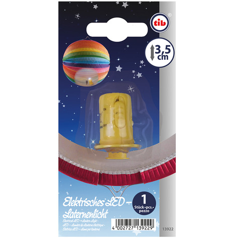 Laternenlicht elektrisch, gelb TIB 13922