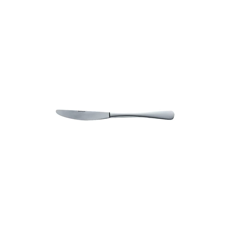 messer, kuchenmesser, flacher-kling, edelstahl, griff-oval