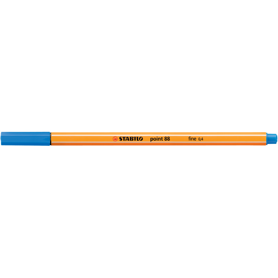 Marker, orange, doppelseitig, feiner Punkt, Stabilo