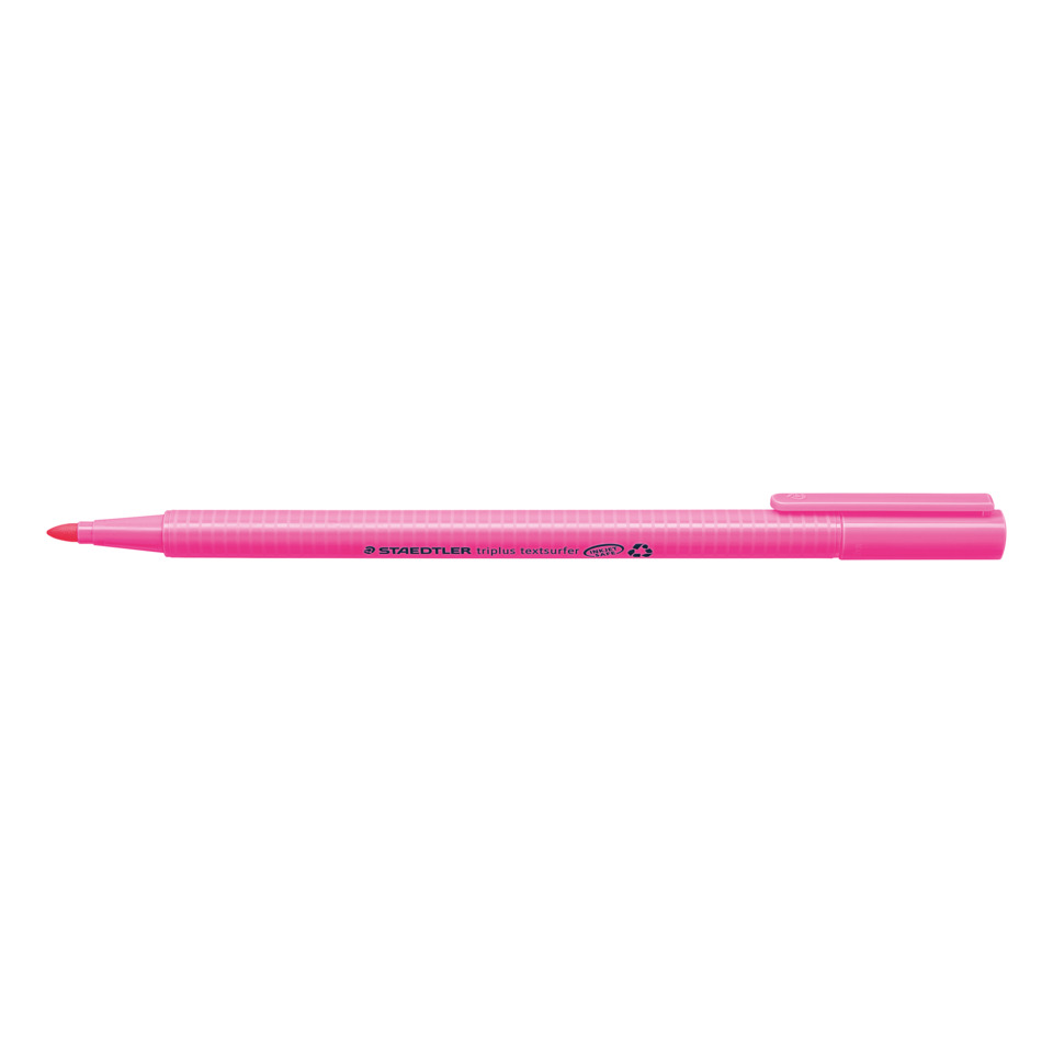 Marker, Textmarker, Pink, Fine-tip, Stift