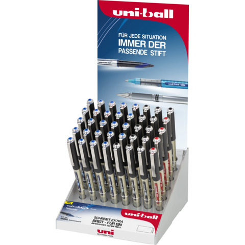 Tintenroller UB-150 Eye broad sortiert   i. Display UNI-BALL 148041