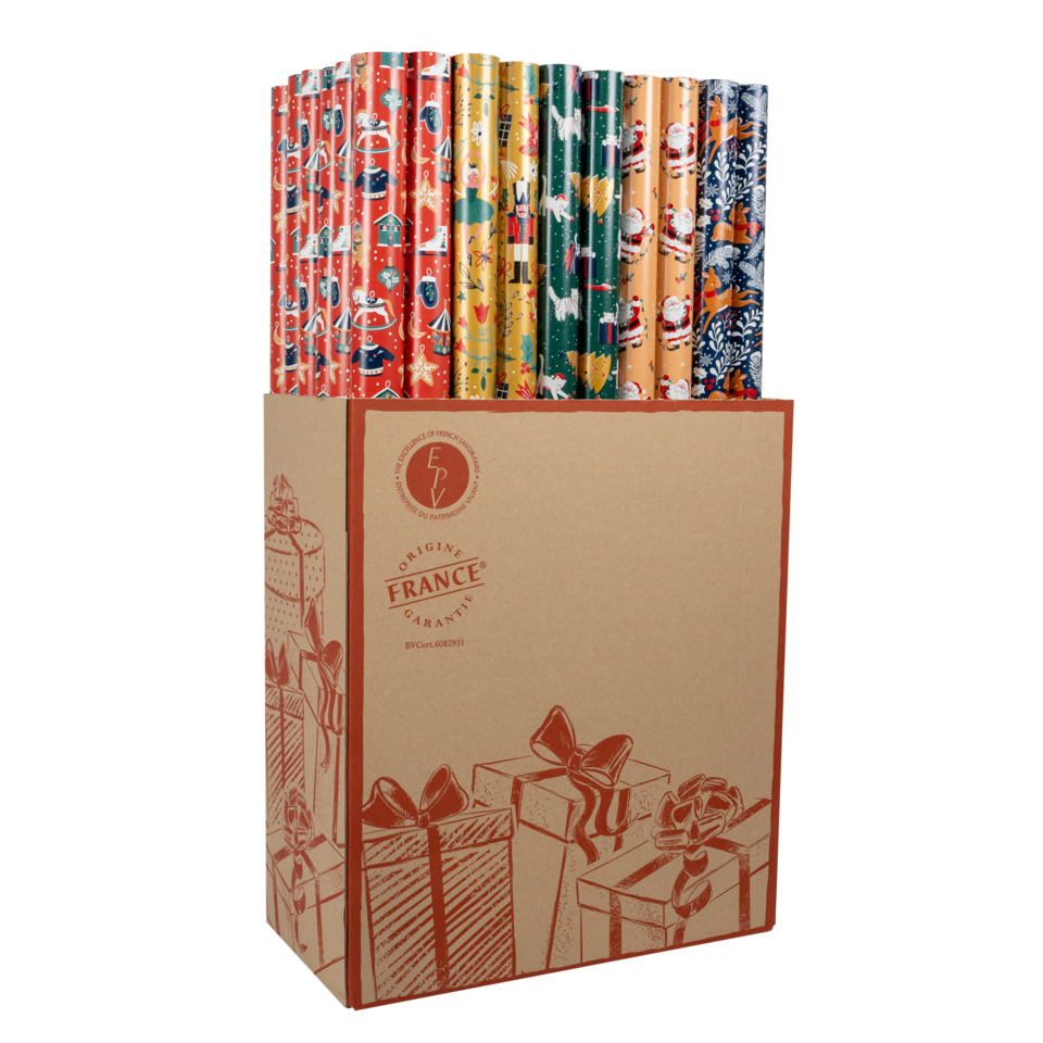Geschenkpapier, Kartonbox, Weihnachtsmotive, Geschenkverpackung, Paketverpackung