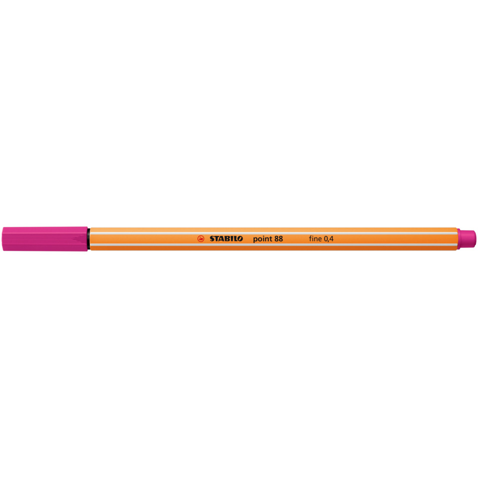 Marker, Kugelschreiber, Markerstift, Orange, Rosa Kappe