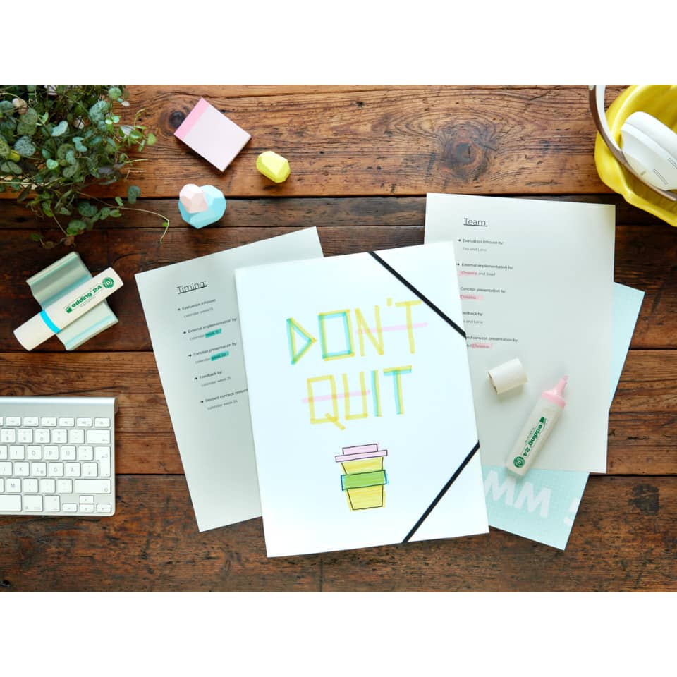 notebook, artwork, desk, stationery, glue stick