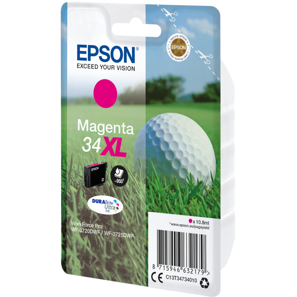 DURABrite, Magenta, 34XL, Tintenpatrone, EPSON