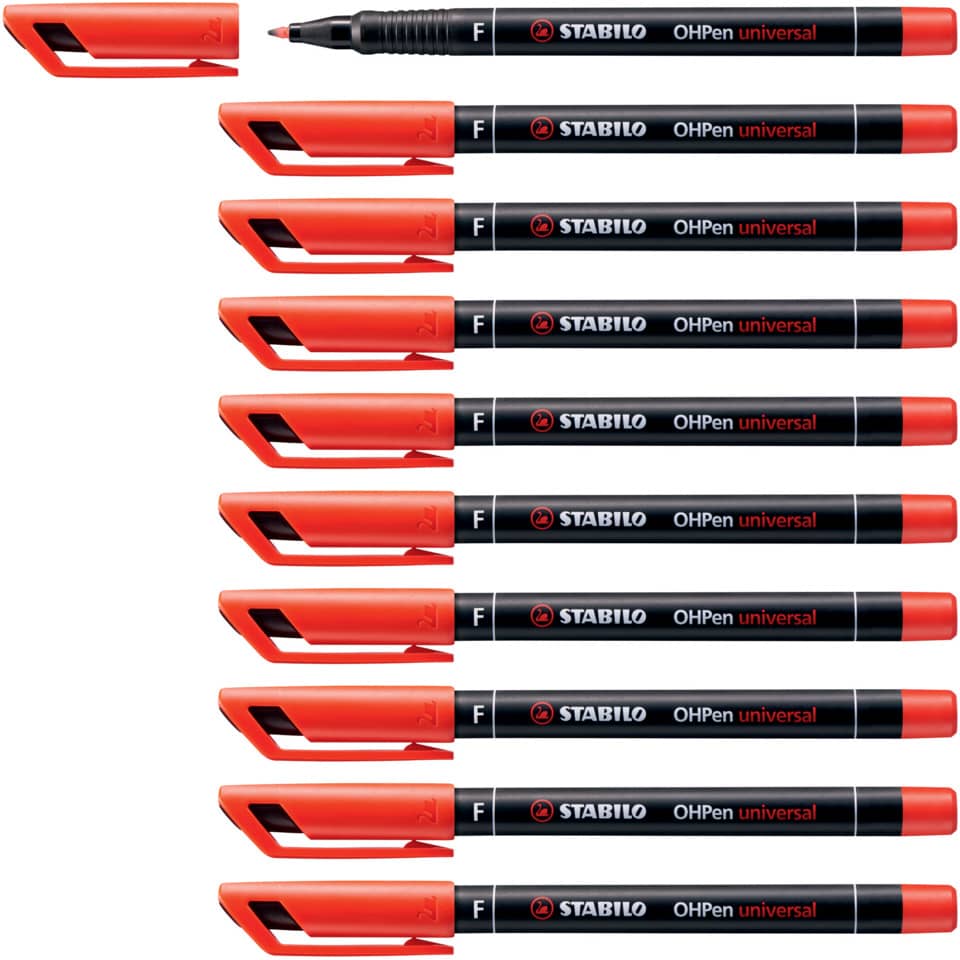 Marker, Textmarker, Rot, Spitze, Stift