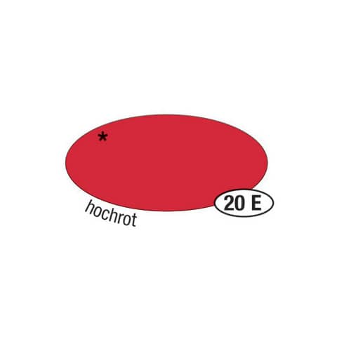 Fotokarton, 70x100cm, 300g/m², hochrot FOLIA 68010/20