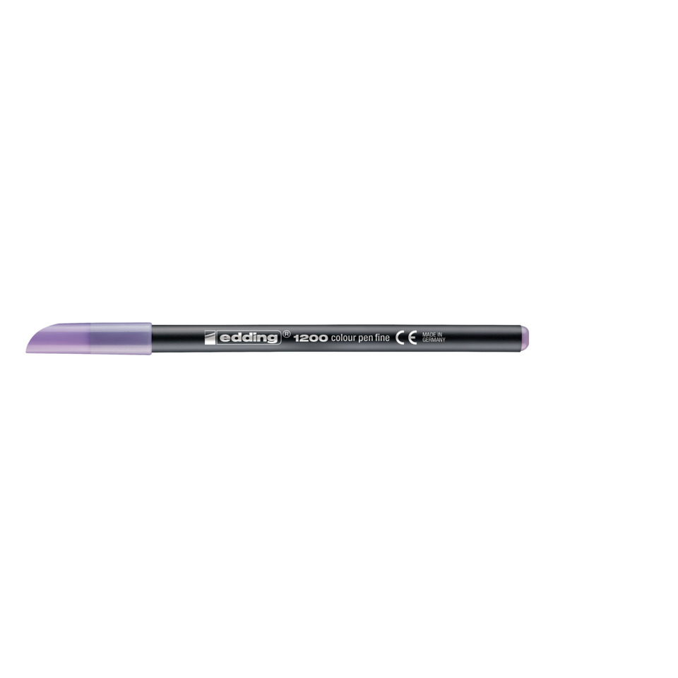 Farbstift, lila Marker, Edding 1200, Fineliner, Markerspitze, Farbmarker, Kunststift, Lila, Filzstift, EDding 1200