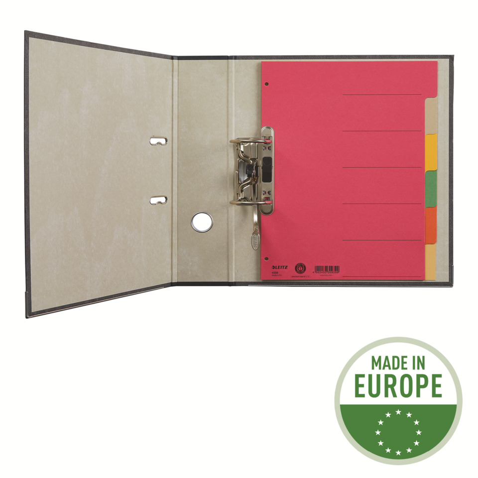 Ordnerhülle, Klemmbinder, Ringbuch, Klarsichtpapiere, EU-Made