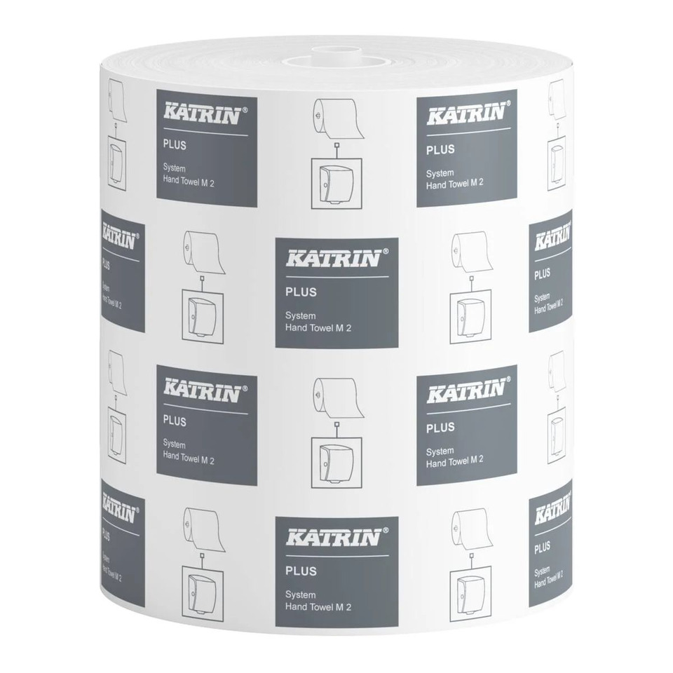 Toilettenpapier, Rolle, Katrin Plus, Handtuch M2 System, System Handtuch