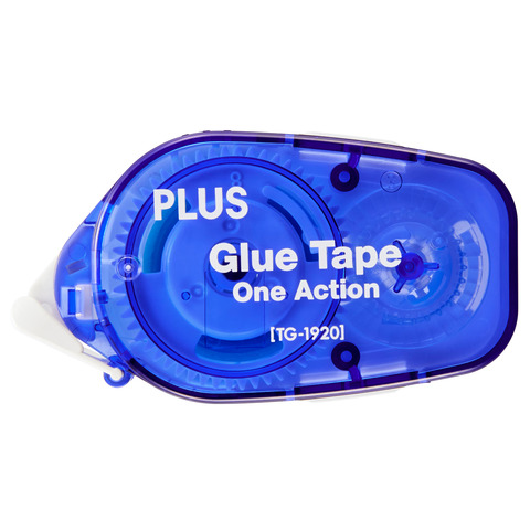 Kleberoller One Action, 8m x 8.4mm, blau PLUS JAPAN 54654 / TG1920