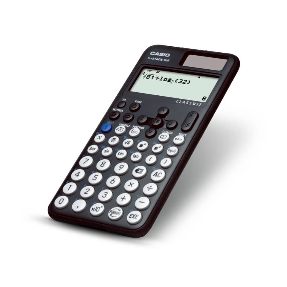 Taschenrechner, Casio, 8-stellig, Tastatur, Display