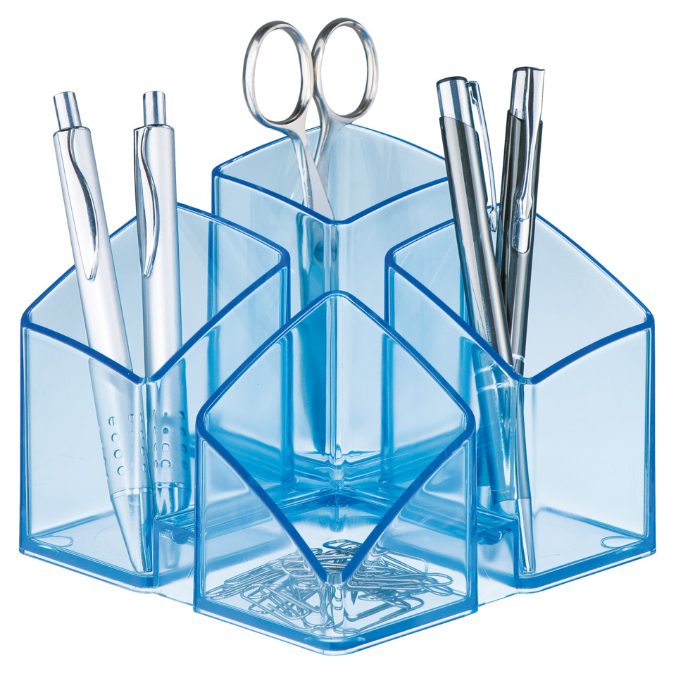 Schreibtisch-Organizer, Küchenorganizer, Scheren, Schreiberwerkzeuge, Transparenter Kunststoff