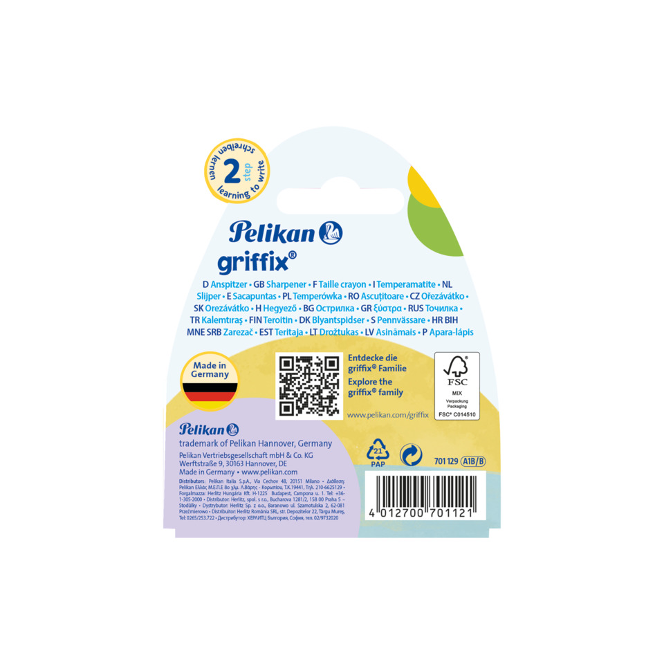 grififix, Pelikan, Kreide, Buntstift, Made in Germany