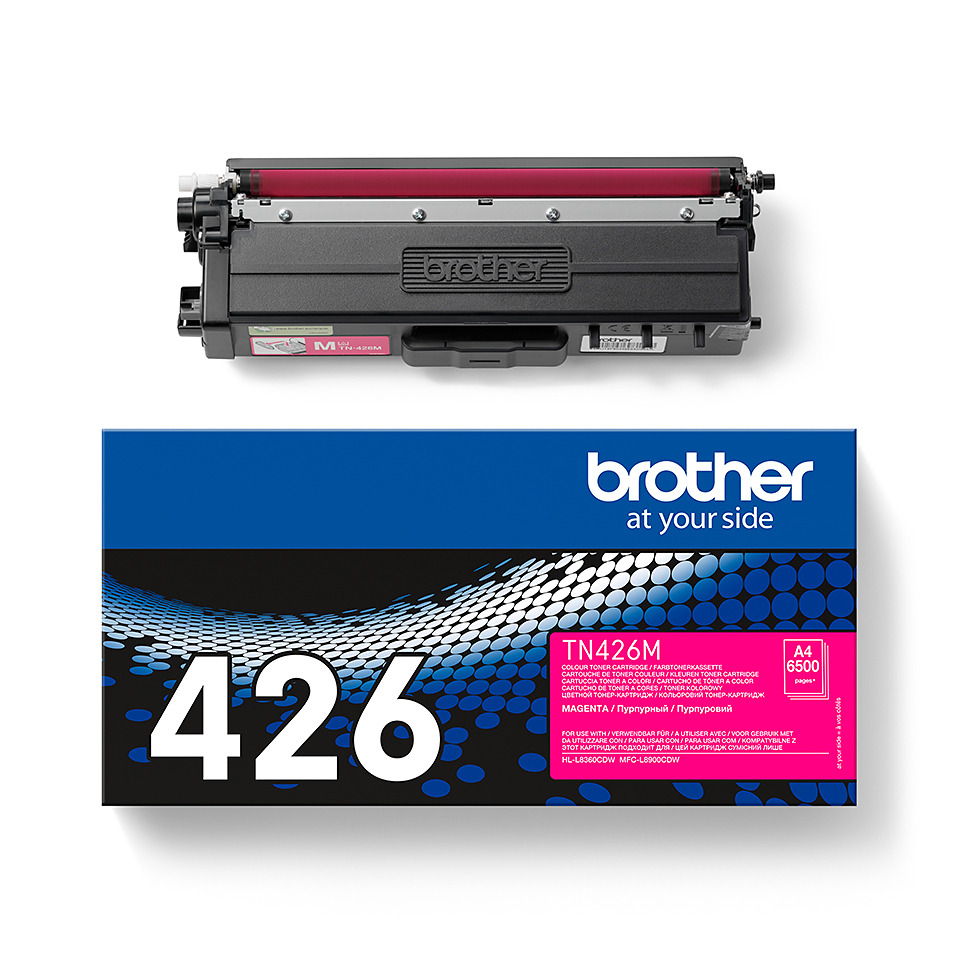 Tonerpatrone, Laserdrucker, Magenta, Brother TN426, Kartonierte Patrone