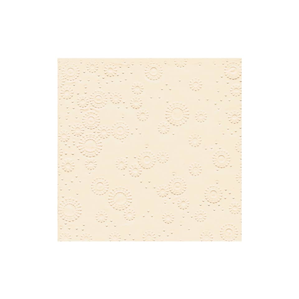 wafer paper, embossed pattern, cream color, textured square, decorative sheet