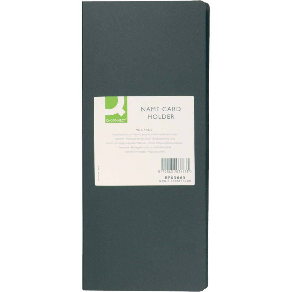 notebook, Name Card Holder, grüne Etikett, Kartenhalter, dunkle Umschlagoberfläche