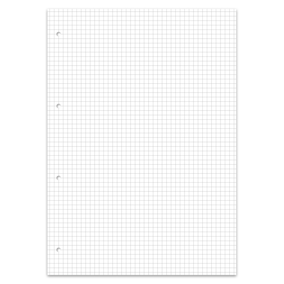 notebooks, Graphikpapier, Gittermuster, Dritte-Lochung, Blatt
