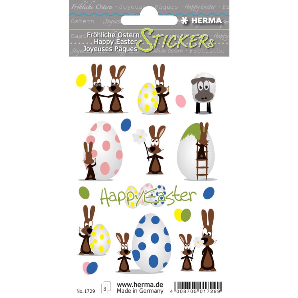 Ostern, Sticker, Eier, Hasen, Hefeier