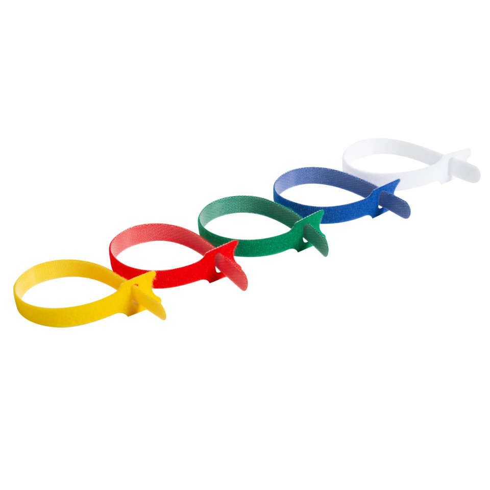 Armband, Klettverschluss, farbig, Gummikordel, Ringe