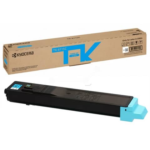 Lasertoner TK-8115C cyan KYOCERA-MITA 1T02P3CNL0