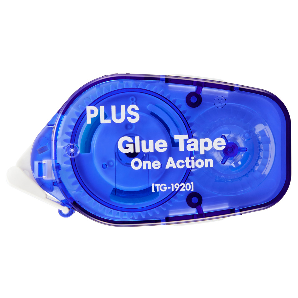 Tape dispenser, Klebeband, Eine Aktion, Blau, Transparentes Blau