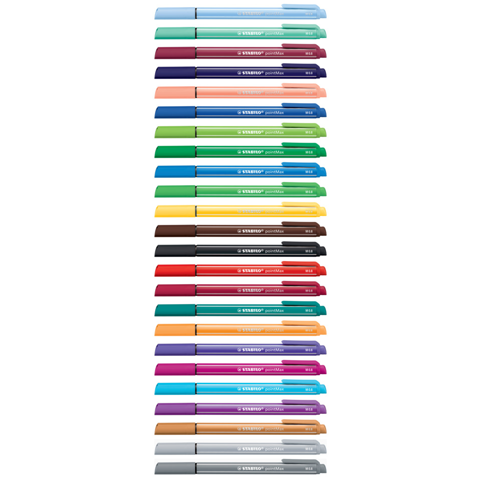 Marker, Highlighter, Stabilo, PointMax, Stiftset