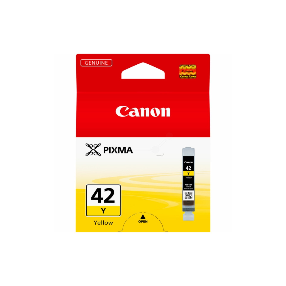Tintenpatrone, Canon, Pixma, Gelb, Yellow