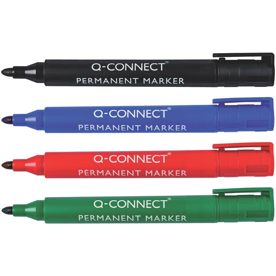 Permanentmarker, Markerstift, Schreibfarbe, Vierfarbmarker, Dünner Marker
