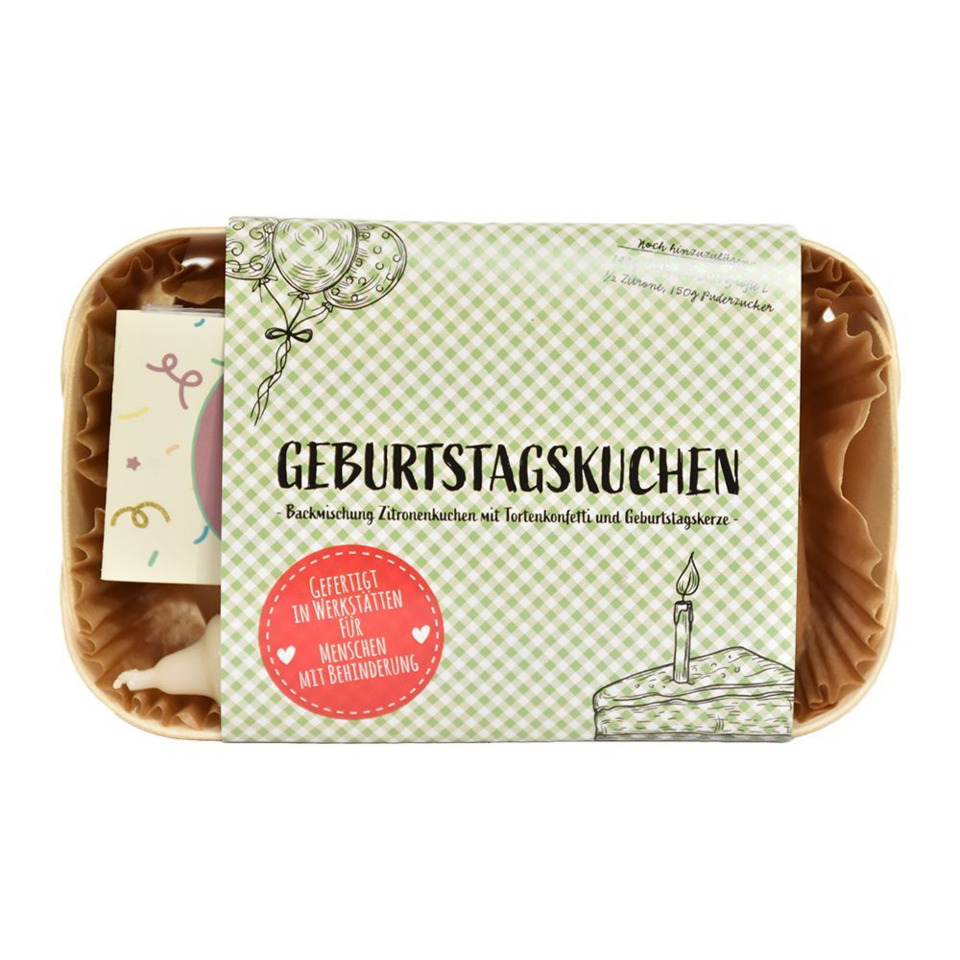 Geburtstag, Kuchen, Tortenreste, Backmischung, Dekoriert